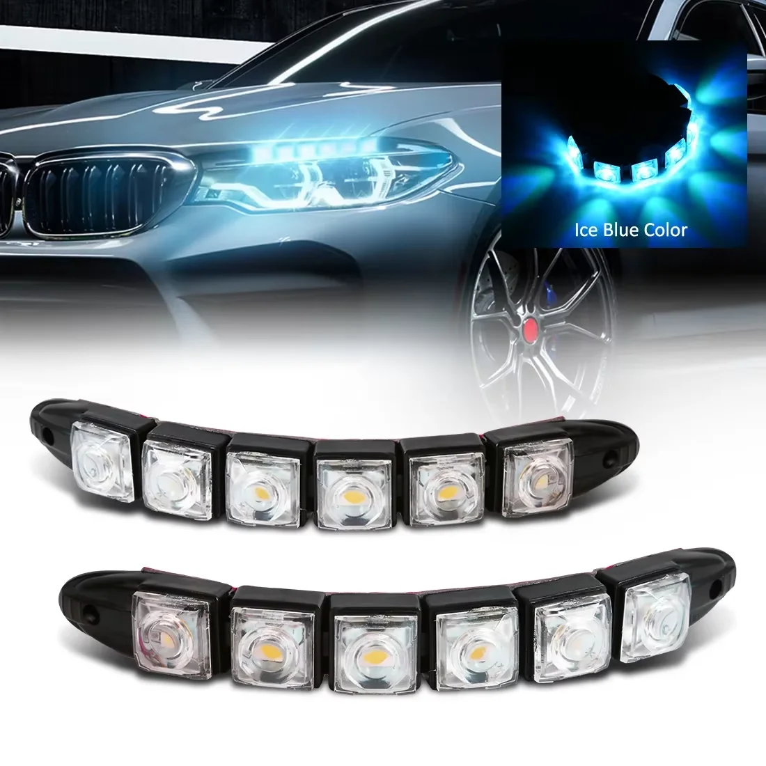 Lighting Decor Ideas - Bande lumineuse LED étanche pour voitures,