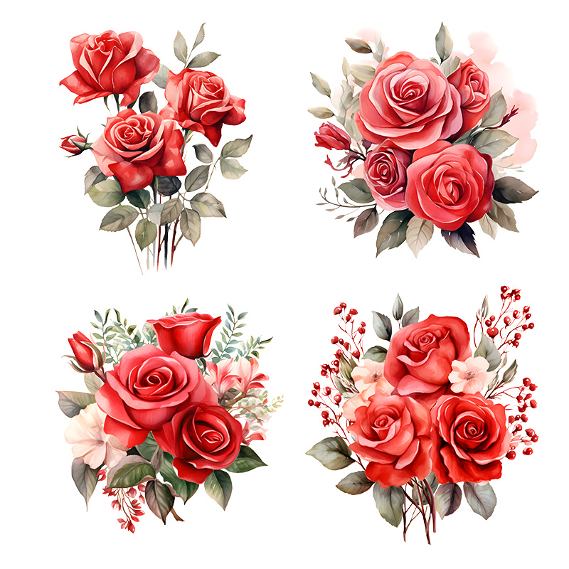 Lighting Mcqueen Bedroom Decor - T2345 # Autocollants de belles Roses