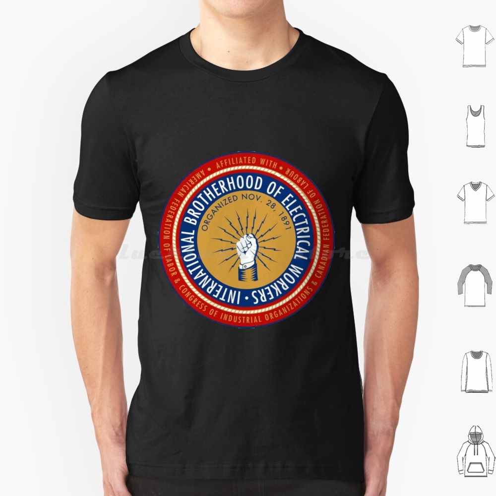 Union Lighting & Decor Collabs - Ibew électricien-cool t-shirt grande taille 100%