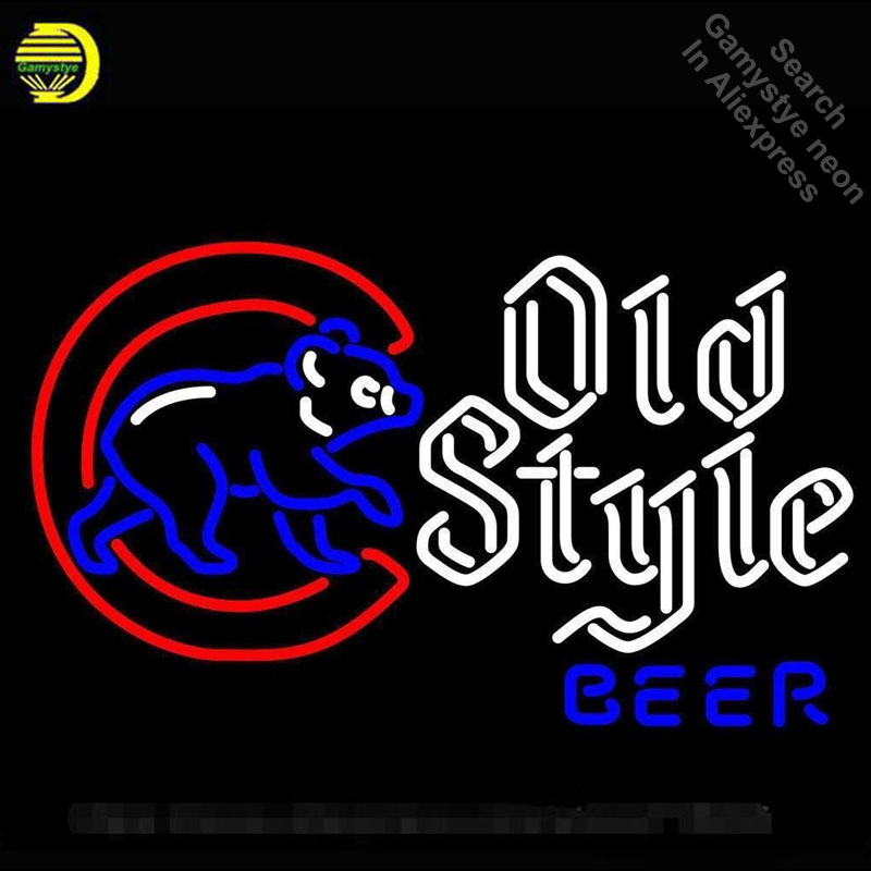 Union Lighting & Decor Collabs - Unions Cubs O Style Neon Sign,