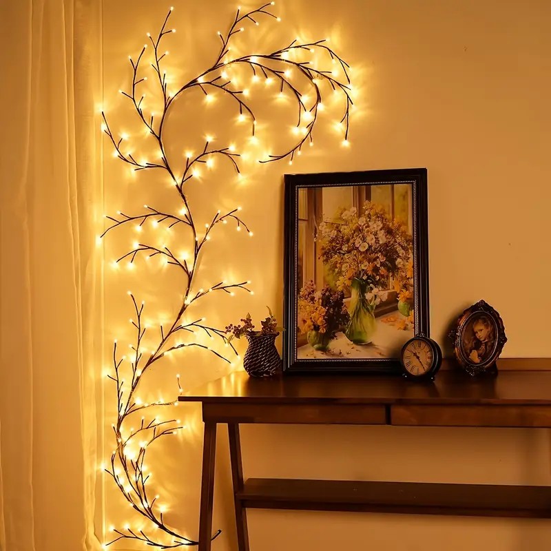 Wall Decor Lighting Tree - Guirlande lumineuse à 144 led, branche