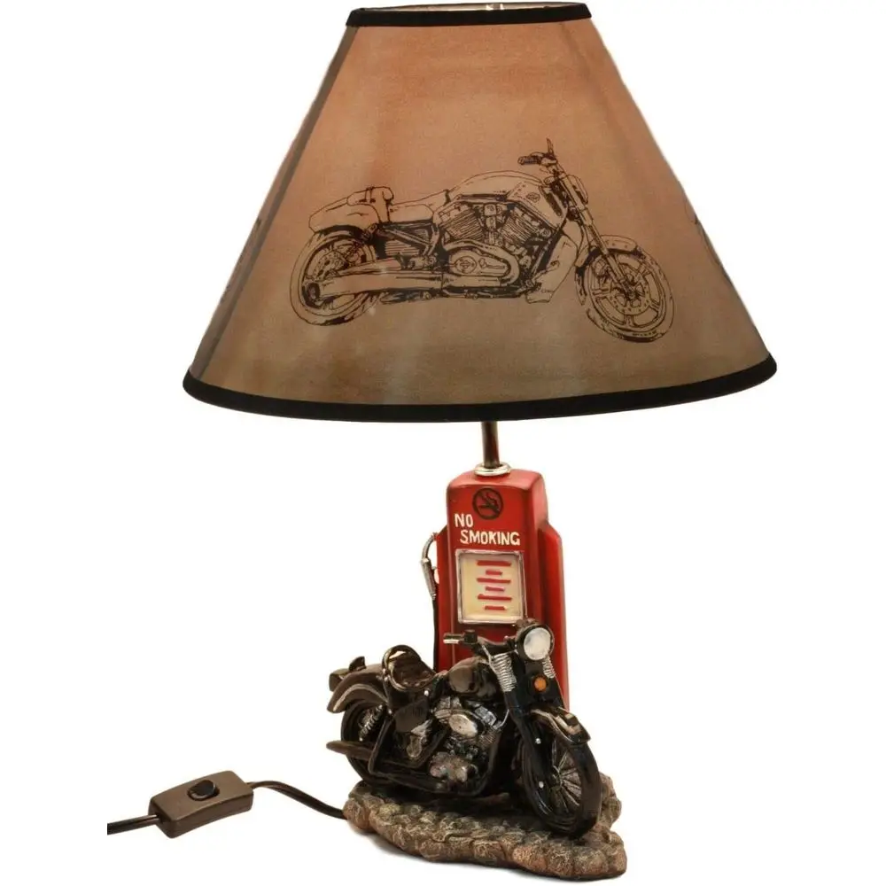 Lighting Decor - Lampe de bureau vintage rétro noire