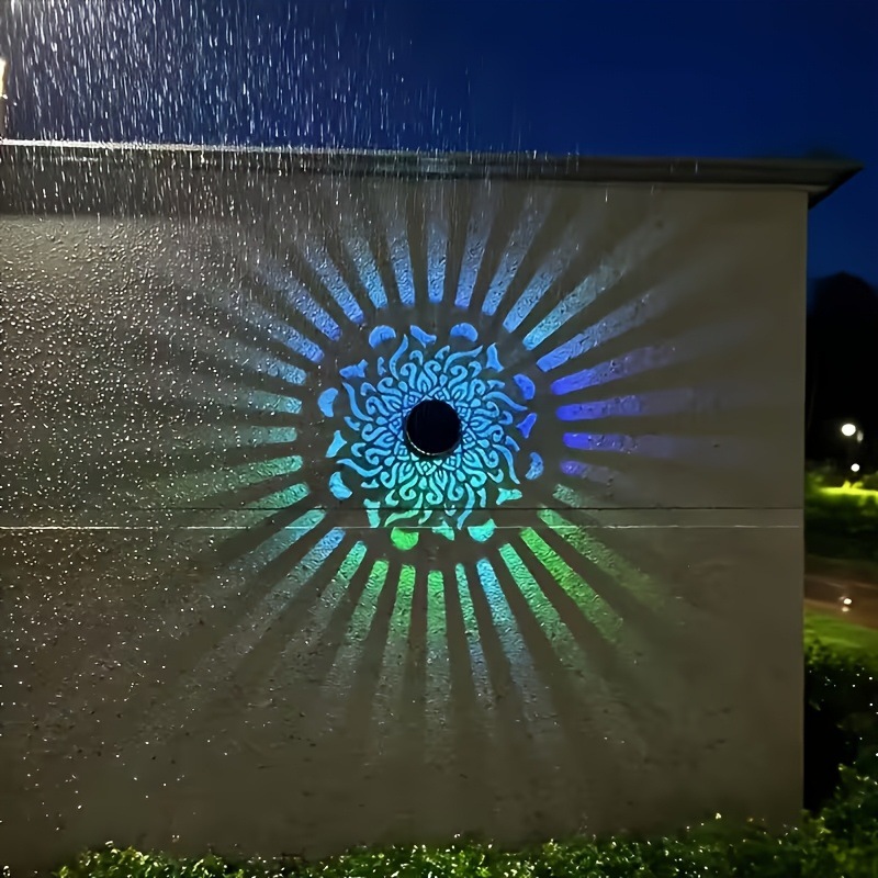 Lighting Decor Ideas - Lanterne solaire LED murale à projection