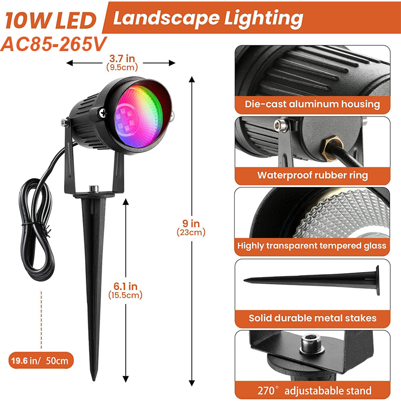 RGBW couleur changeante paysag - Colour Changing Bulb avis et prix