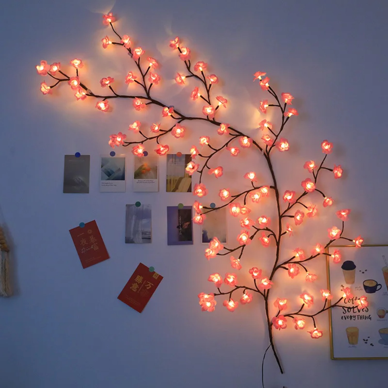 Guirlande lumineuse LED en for - Wall Decor Lighting Tree avis et prix