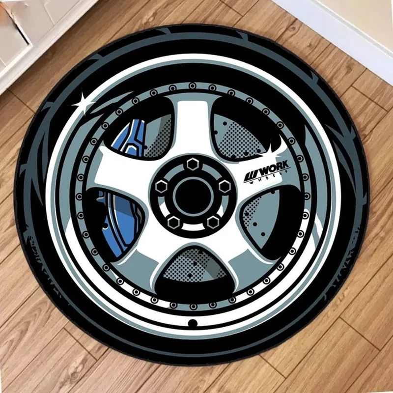 Tapis rond VIKAMA pour voiture - Lighting Mcqueen Bedroom Decor avis et prix