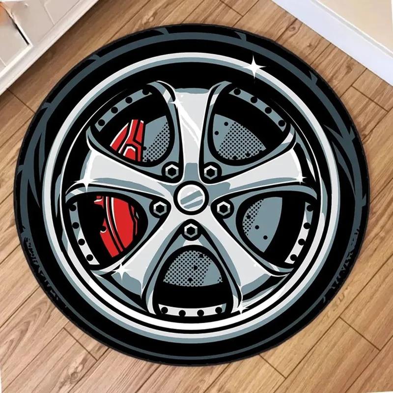 Tapis rond VIKAMA pour voiture - Lighting Mcqueen Bedroom Decor avis et prix
