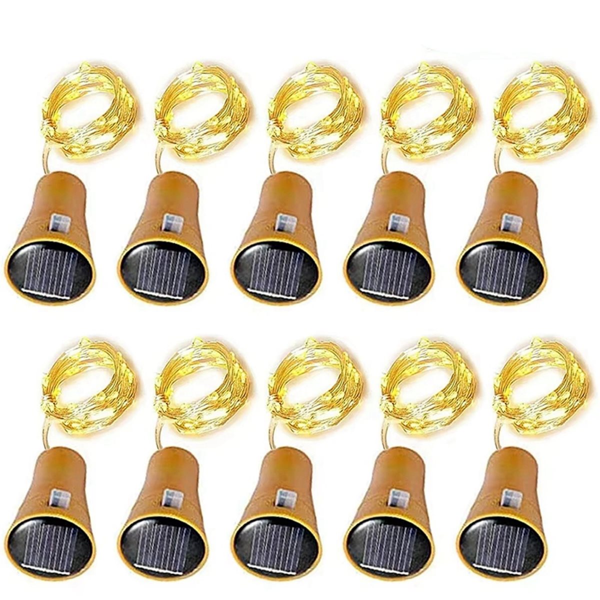 LUCKshopping 20 pièces Guirlan - Decor Lighting Cork avis et prix