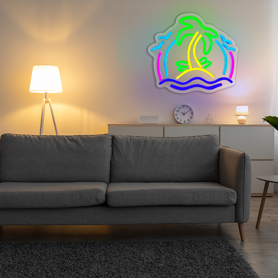 Enseigne néon LED en forme de  - Wall Decor Lighting Tree avis et prix
