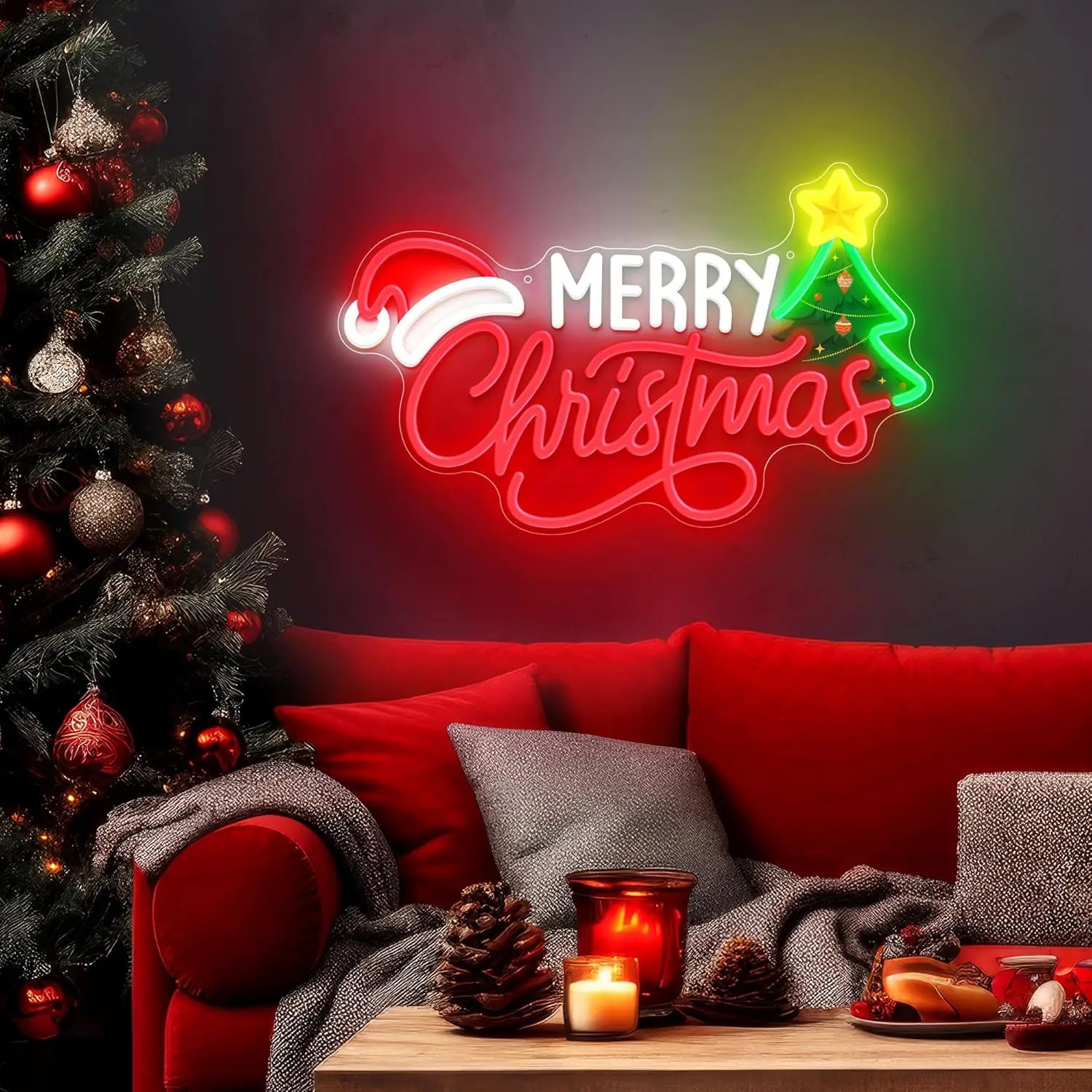 Enseigne murale néon LED Arbre - Wall Decor Lighting Tree avis et prix
