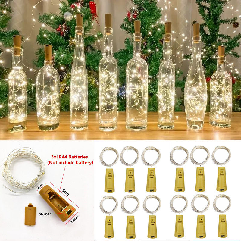 6 pièces 20led bouteille de vi - Decor Lighting Cork avis et prix