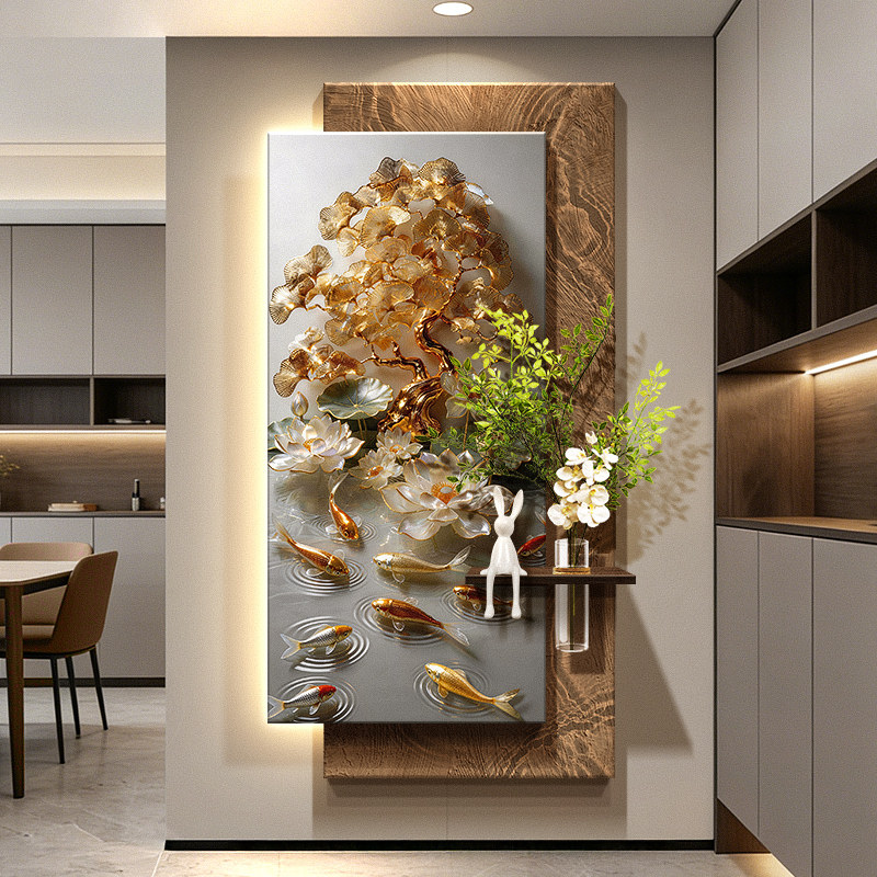 Tableau décoratif d'entrée 'Ni - Wall Decor Lighting Tree avis et prix