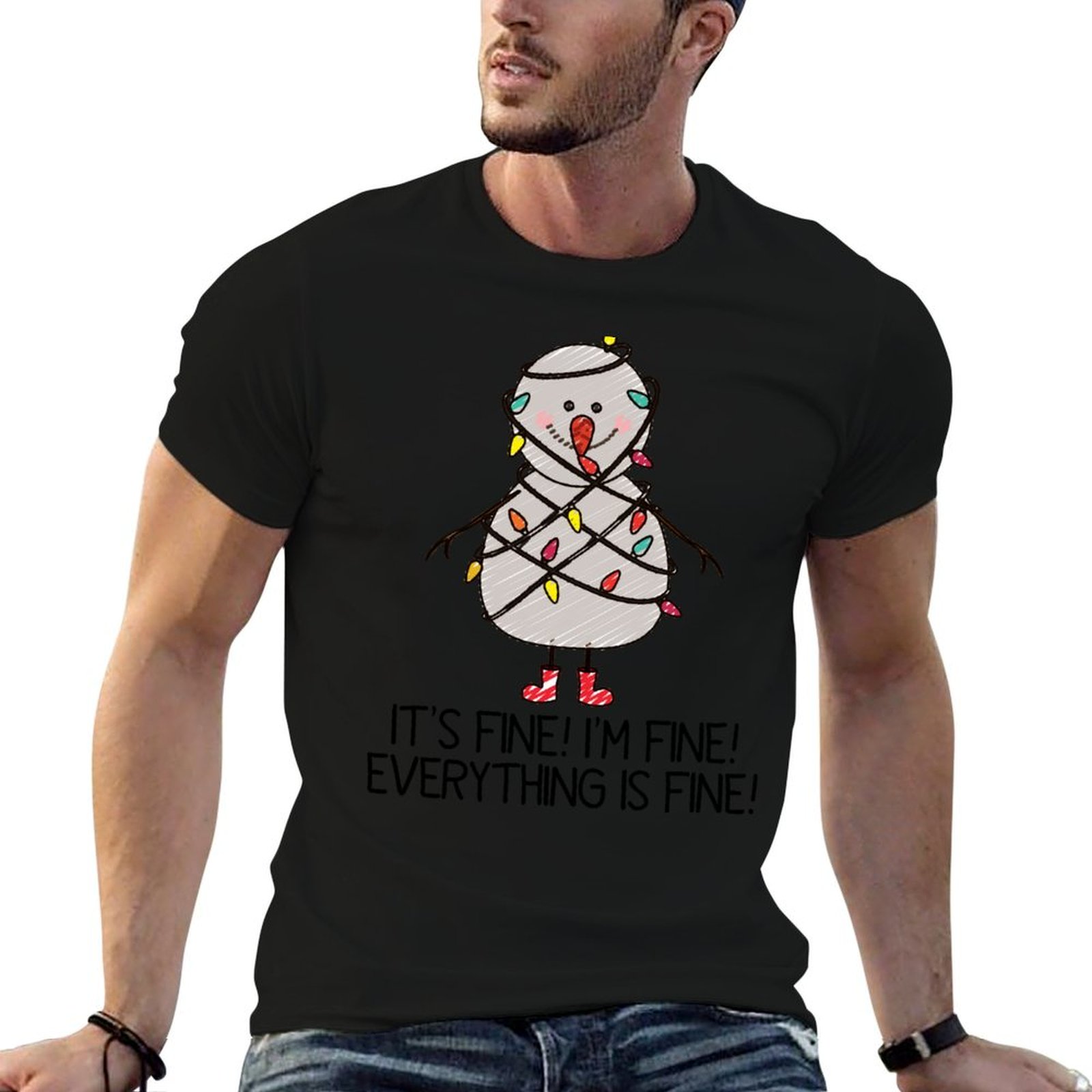 Ugly Holiday Sweaters - I'm Fi - Santa'S Elves Holiday Lighting & Decor Llc avis et prix