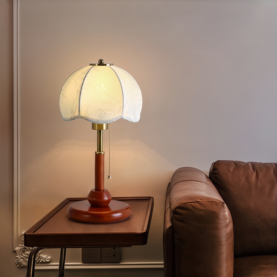 Lampe de table vintage à abat- - Lighting Decor For Bedroom avis et prix