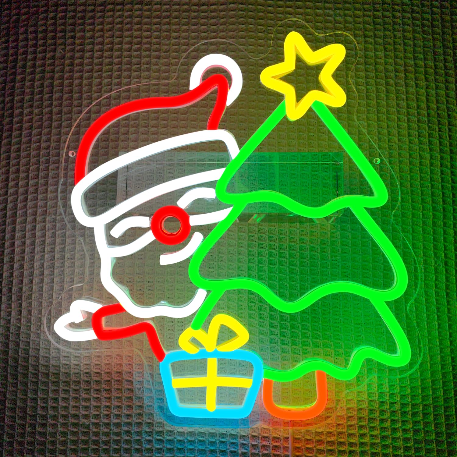 Enseigne au néon du père noël  - Wall Decor Lighting Tree avis et prix
