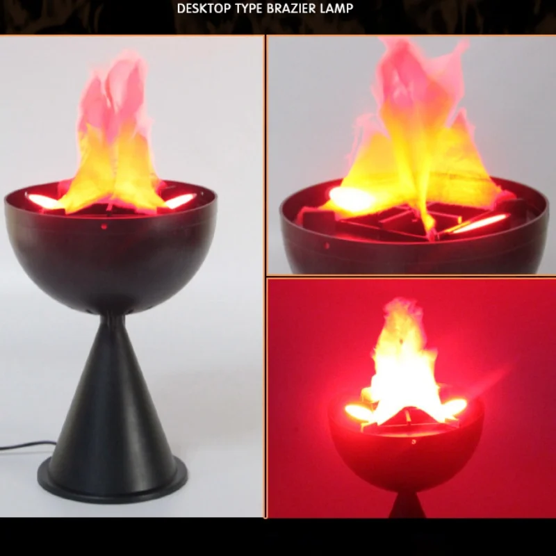 Lampe à flamme 3D simulée, déc - Lighting Decor Ideas avis et prix
