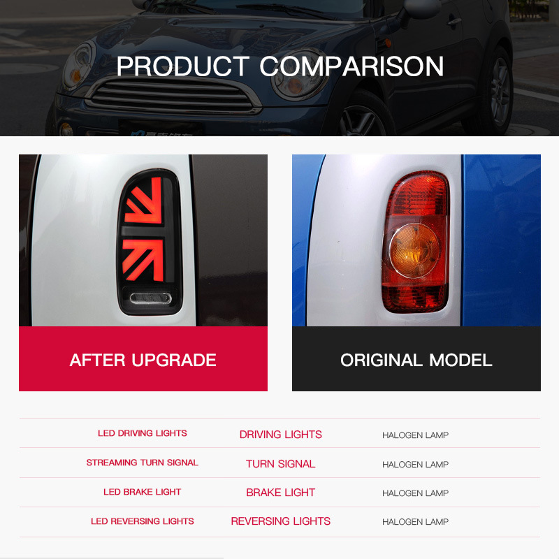 2 feux arrière de voiture pour - Union Lighting & Decor Collabs avis et prix