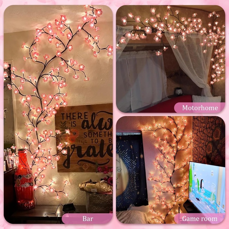 Guirlande LED de branches d'ar - Wall Decor Lighting Tree avis et prix