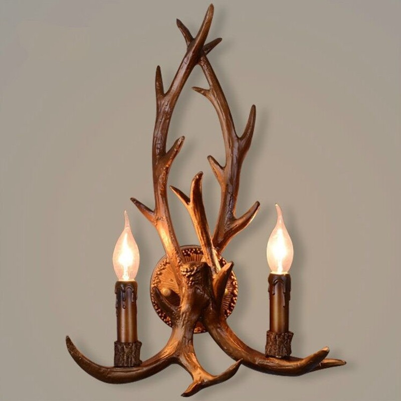 Sensation de bois résine décor - Wall Decor Lighting Tree avis et prix