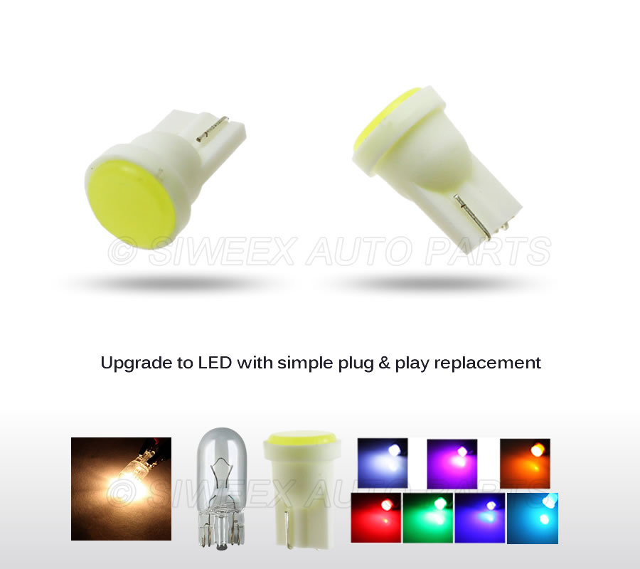 10 pièces T10 W5W intérieur de - Colour Changing Bulb avis et prix