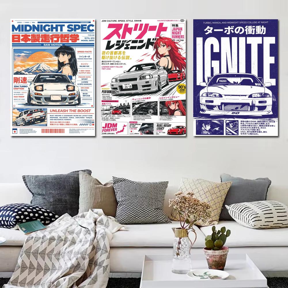 Affiche de style Japandi Car T - Lighting Mcqueen Bedroom Decor avis et prix
