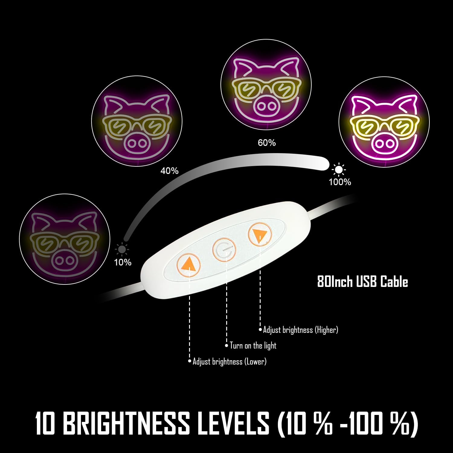 Cochon rose avec lunettes jaun - Outdoor Lighting Decor Ideas avis et prix