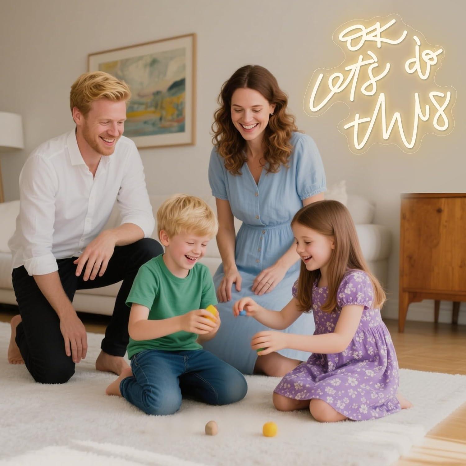 OK, faisons-le ! Enseigne lumi - Ok Lighting Decor avis et prix