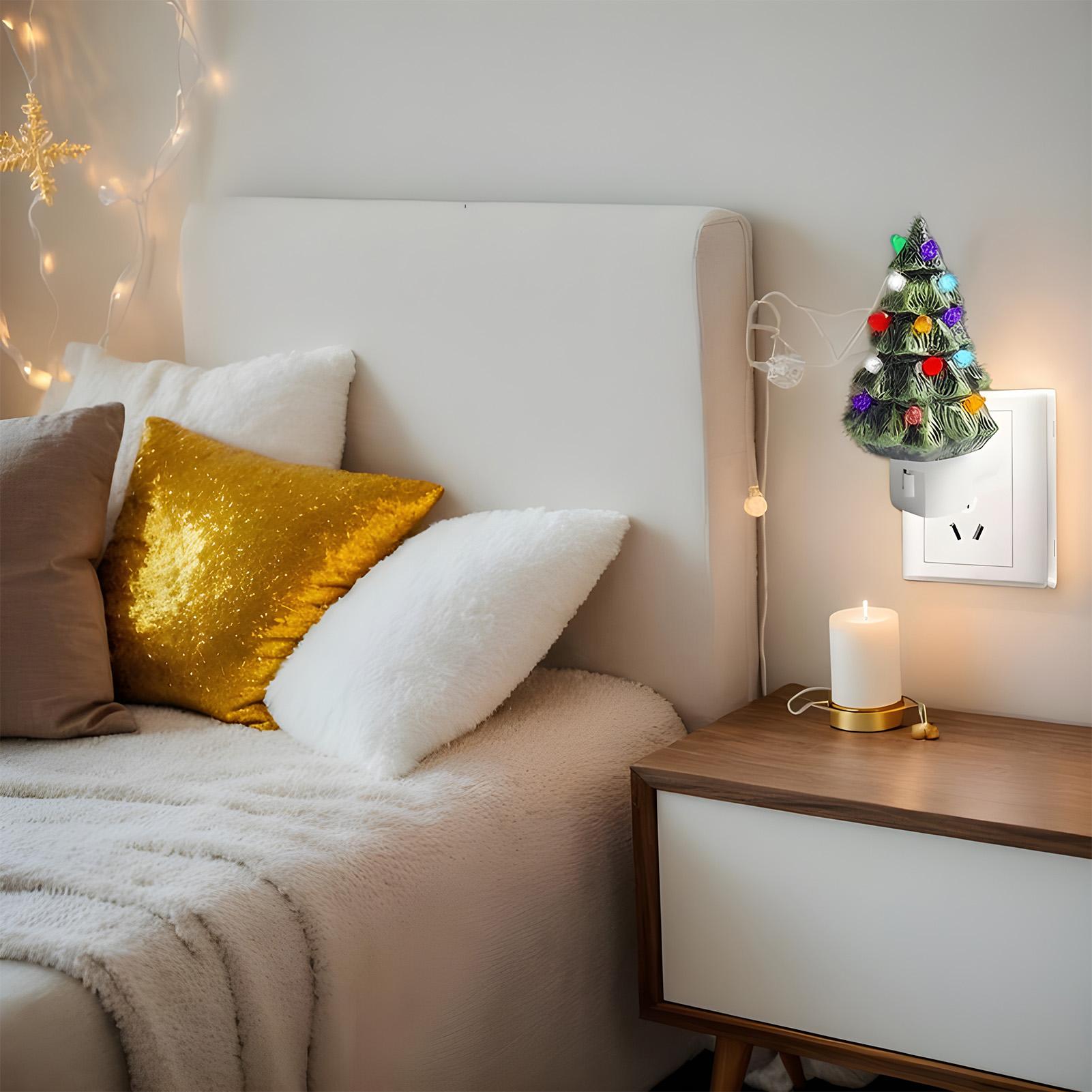Veilleuse d'arbre de noël rétr - Wall Decor Lighting Tree avis et prix