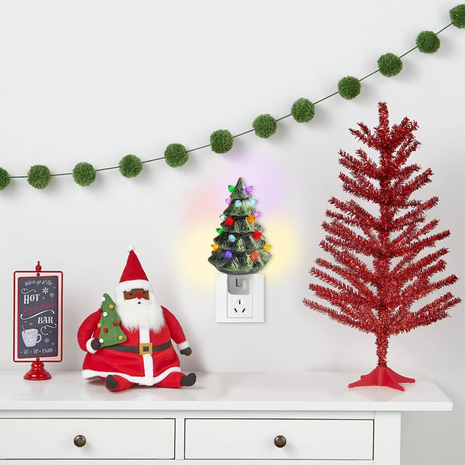 Veilleuse d'arbre de noël rétr - Wall Decor Lighting Tree avis et prix