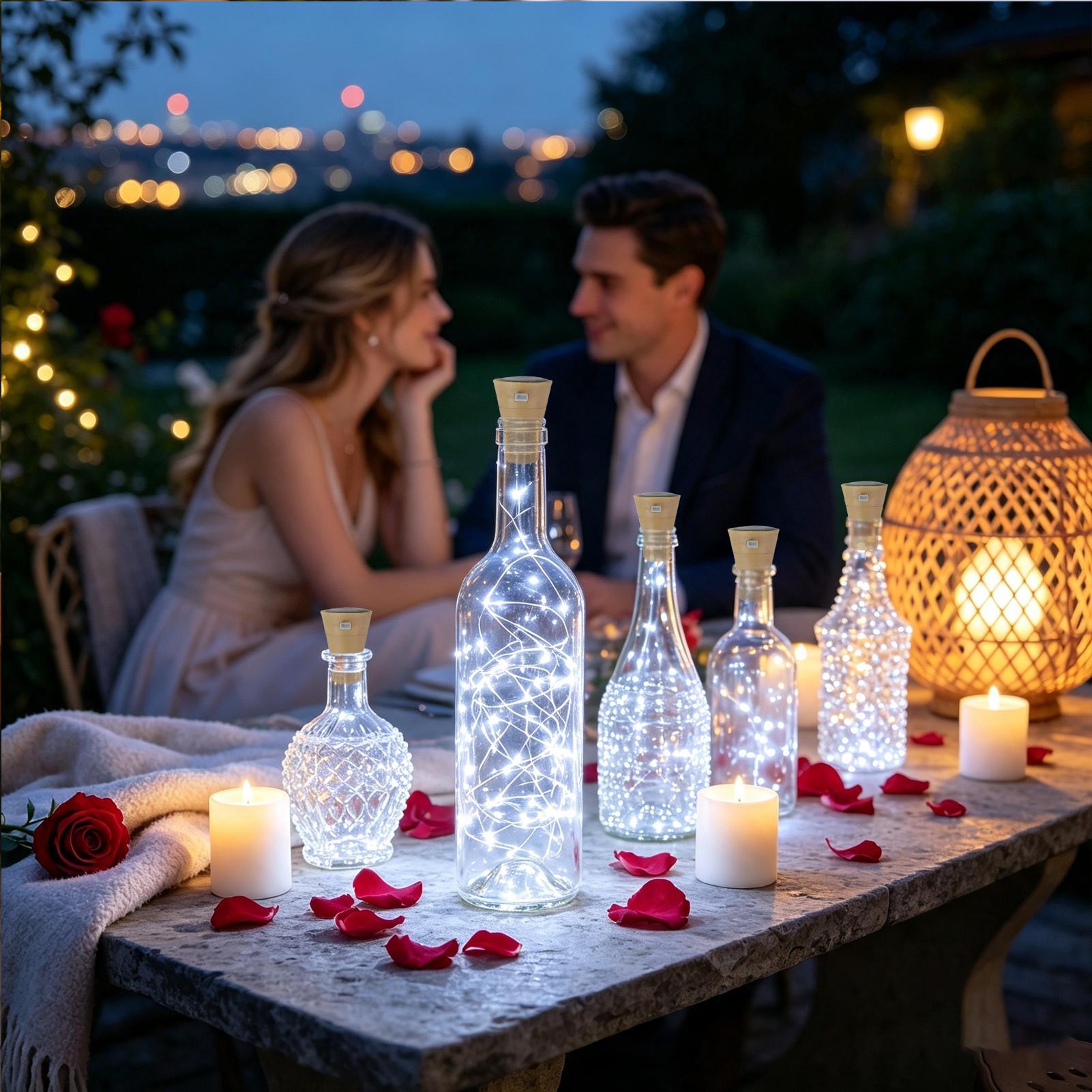 Lumières LED pour bouteilles d - Decor Lighting Cork avis et prix