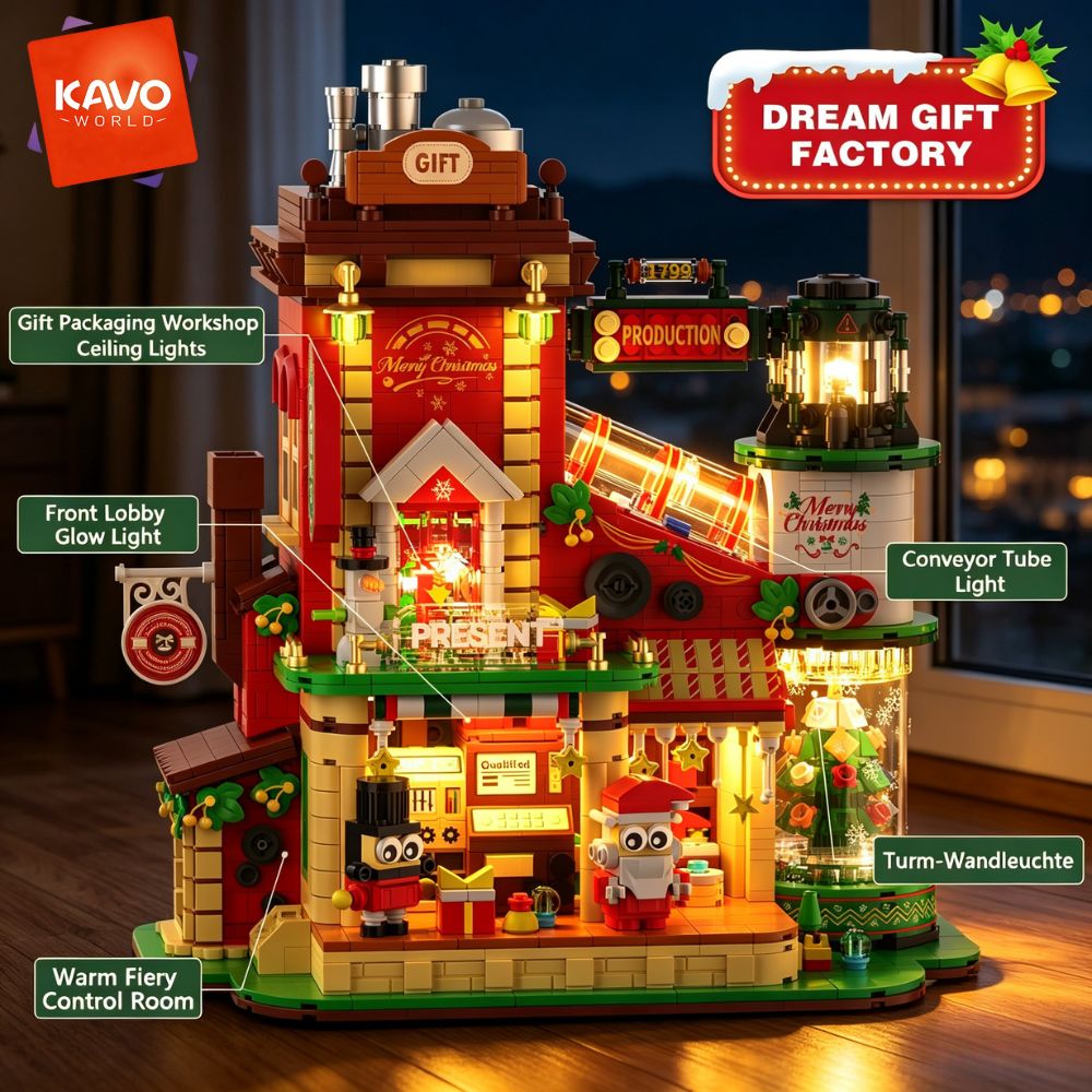 KAVOWORLD 2775 pièces, jouet d - Santa'S Elves Holiday Lighting & Decor Llc avis et prix