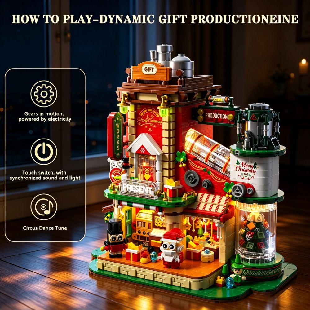 KAVOWORLD 2775 pièces, jouet d - Santa'S Elves Holiday Lighting & Decor Llc avis et prix