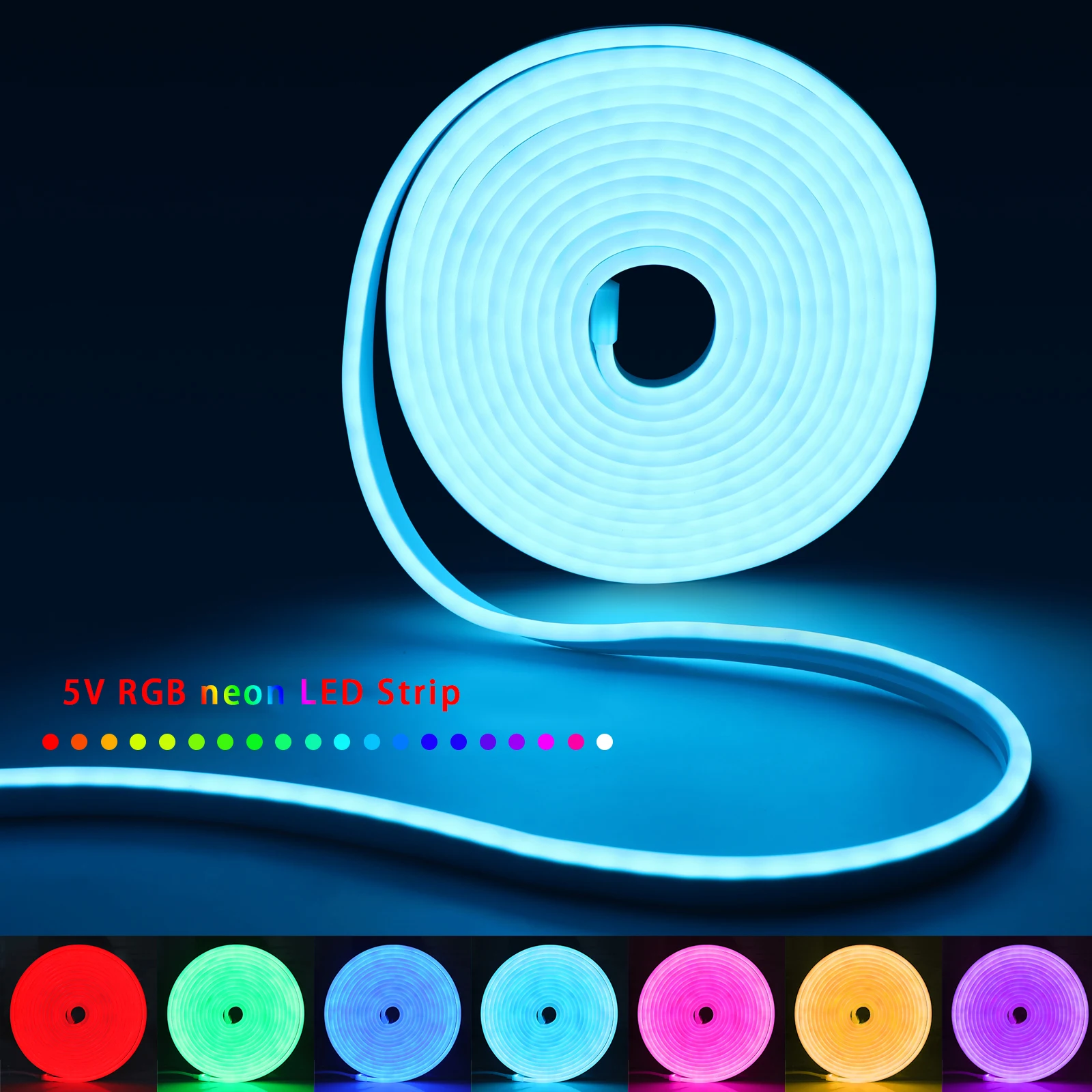 Bande lumineuse LED néon RGB,  - Lighting Decor Ideas avis et prix